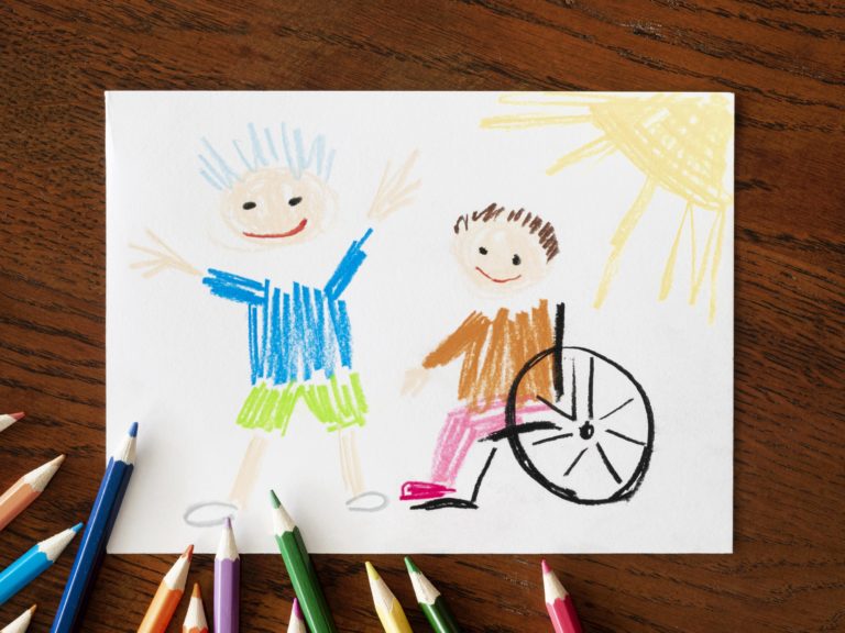 disabled-child-friend-top-view